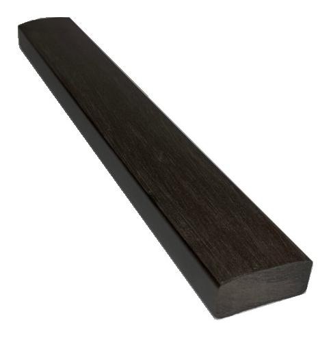 Лавочный брус Ecodecking Некст полнотелый брашированный 70х35 венге купить в Новокузнецке
