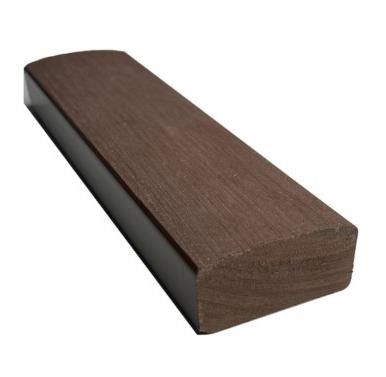Лавочный брус Ecodecking Некст полнотелый брашированный 70х35 шоколад купить в Новокузнецке