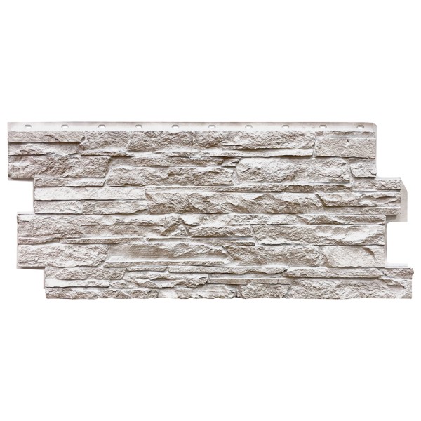 Фасадная панель FineBer, Скала, Мелованный белый купить в Новокузнецке