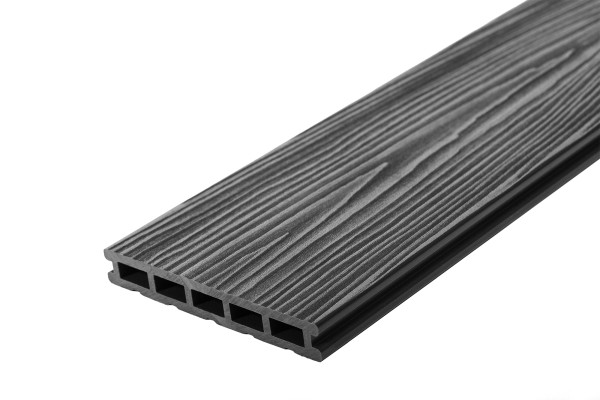 Террасная доска из ДПК RusDecking Unodeck Mogano - Графит купить в Новокузнецке