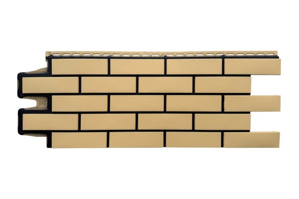 ФП Grand Line клинкерный кирпич ПРЕМИУМ Песочный (шов RAL 9005) купить в Новокузнецке