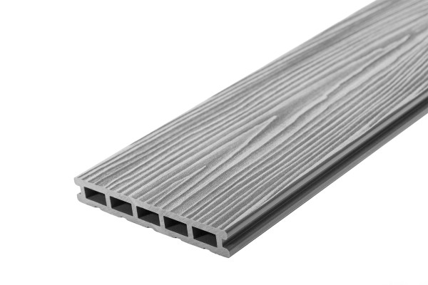 Террасная доска из ДПК RusDecking Unodeck Mogano - Серый купить в Новокузнецке