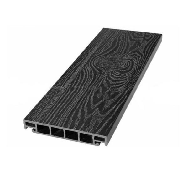 Террасная доска из ДПК SW Salix (T) 2D чёрный купить в Новокузнецке
