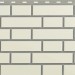Фасадная панель Альта-Профиль, Кирпич Клинкерный, Белый купить в Новокузнецке