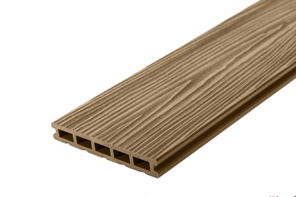 Террасная доска из ДПК RusDecking Unodeck Mogano - Орех купить в Новокузнецке