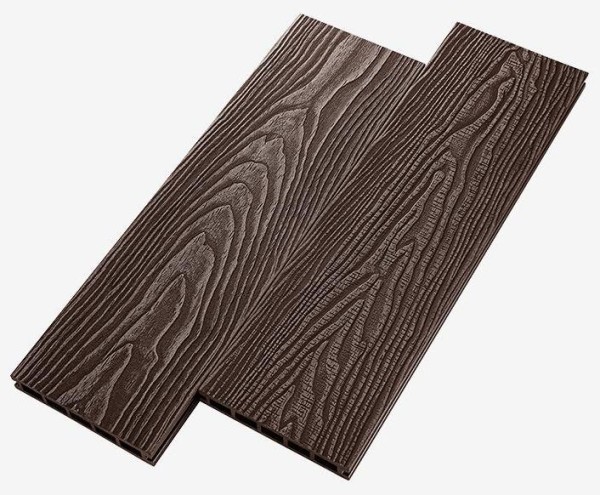Террасная доска из ДПК RusDecking Unodeck Vintage - Венге купить в Новокузнецке