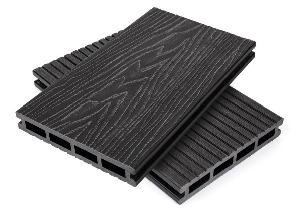 Террасная доская ДПК NanoWood Nature 3D пустотелая Графит купить в Новокузнецке
