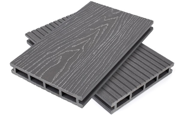Террасная доская ДПК NanoWood Nature 3D пустотелая Серый купить в Новокузнецке