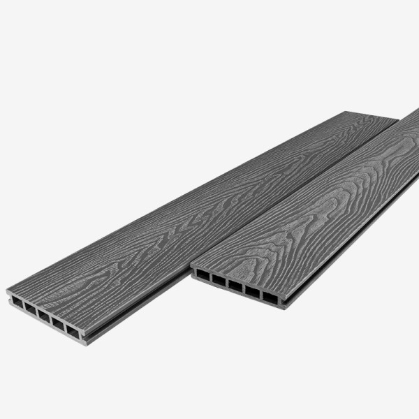 Террасная доска из ДПК RusDecking Unodeck Vintage - Серый купить в Новокузнецке