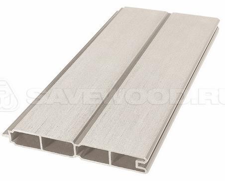 Заборный профиль из ДПК Savewood SW Agger матовый бежевый купить в Новокузнецке